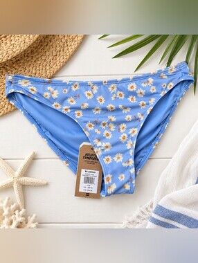 🌼 Billabong Don’t Be Blue Lowrider Bikini Bottom – Size L/12 – NWT